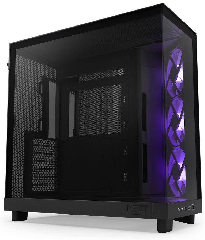 Корпус NZXT H6 Flow RGB черный
