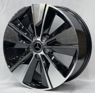 Bai Wheels 5308 7.5x18/5x112 D66.6 ET52 4 диска черный, серебристый