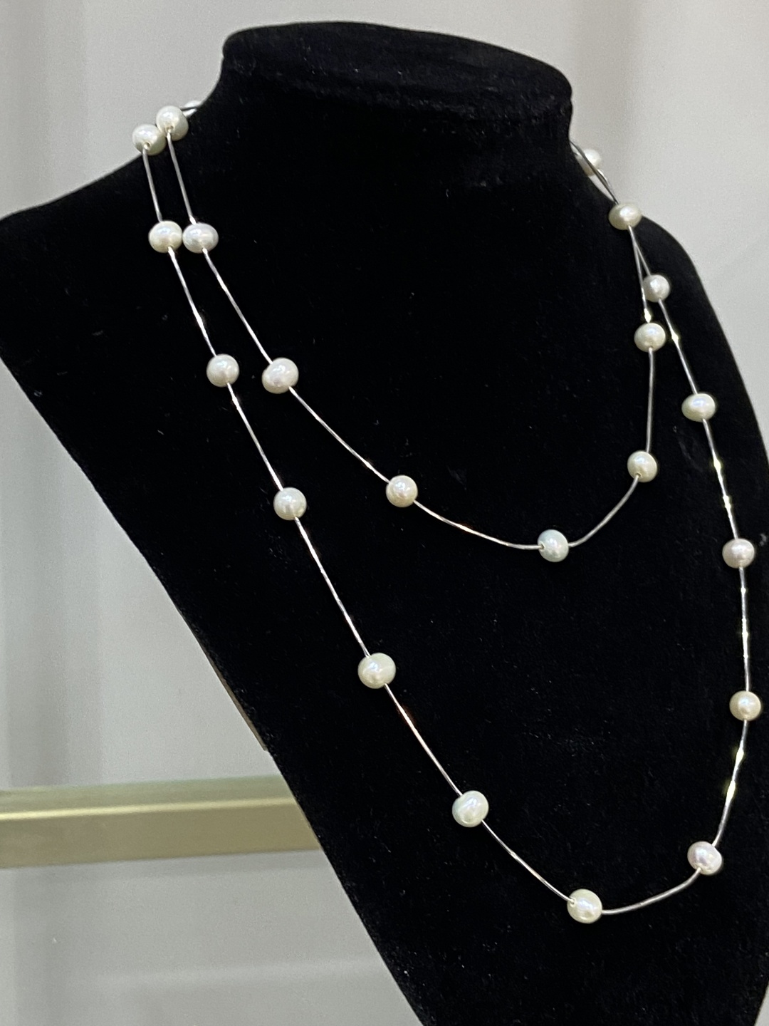 Сотуар Accessories 65986 длина 80 см вес 15 г серебро, жемчуг