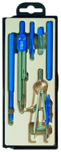 Готовальня KOH-I-NOOR 04902B0100TE, предметов 6 шт,
