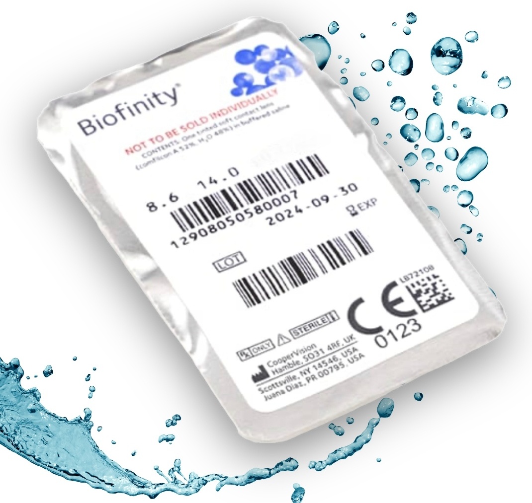 Купить Контактные линзы Cooper Vision Biofinity -1.75 на месяц 1 шт в ...