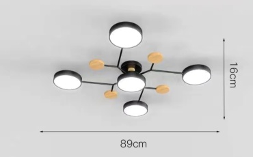 Люстра потолочная TOPLIGHT LED, кол-во ламп: 5 шт