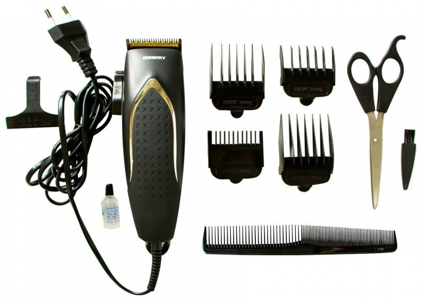Geemy машинка для стрижки GM-809 черный