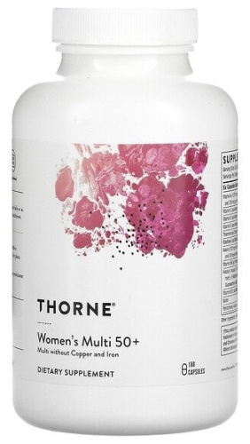 Thorne Research мультивитамины Women's Multi 50+ 180 капсул
