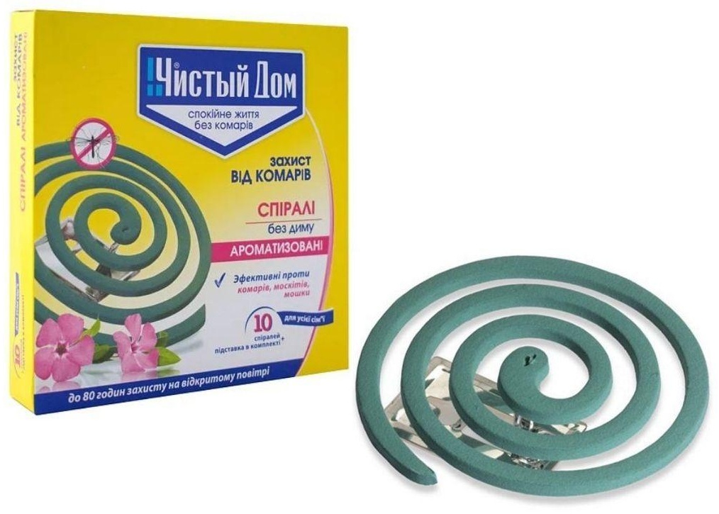 Чистый дом спираль Ароматизированная