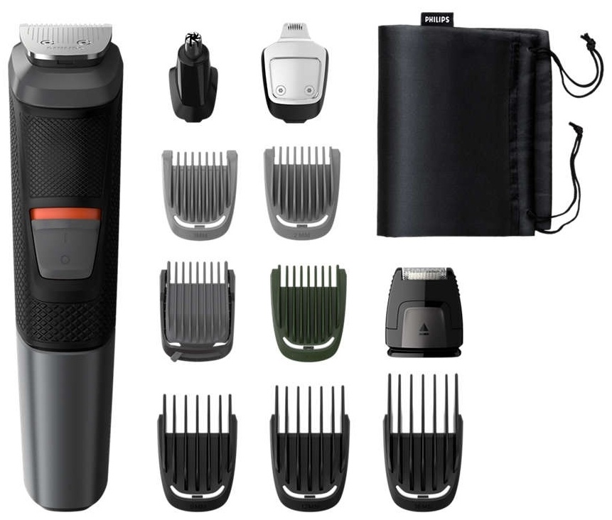 Philips триммер MG5730/15 черный, серебряный