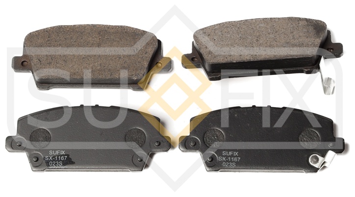 Колодки Sufix задние SX1167 4 шт