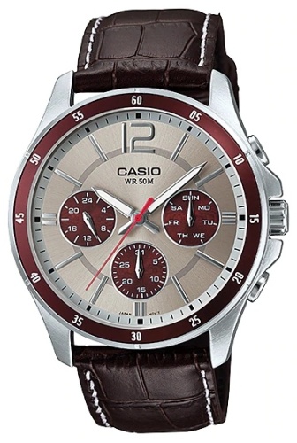 Кварцевые CASIO MTP-1374L-7A1VDF сталь