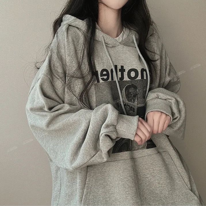 Худи Fashion Dress черный, серый