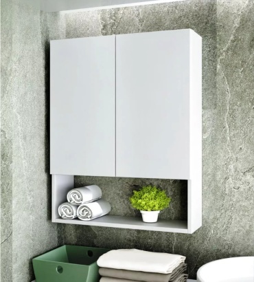 Шкаф навесной 30268504_Closet33, 60x20x76 см, белый