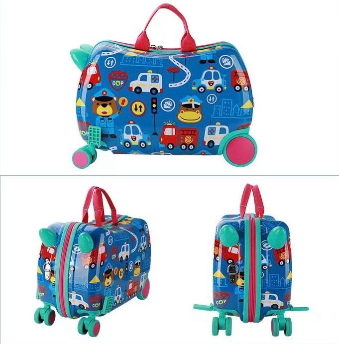 Купить Чемодан Машины ABS-пластик 30 л синий в Алматы – Магазин на Kaspi.kz