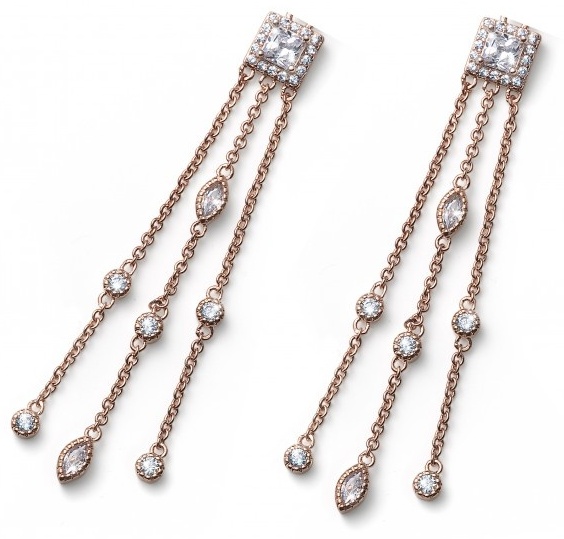 Серьги Oliver Weber ювелирный сплав, кристаллы Swarovski