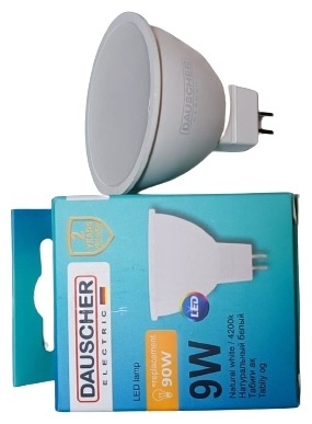 Dauscher Electric 9W GU5.3, светодиодная, естественный белый