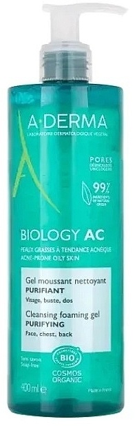 A-DERMA Biology AC Пенящийся гель 400 мл
