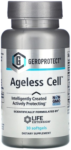 Life Extension БАД Ageless Cell Против старения клеточной системы 30 капсул