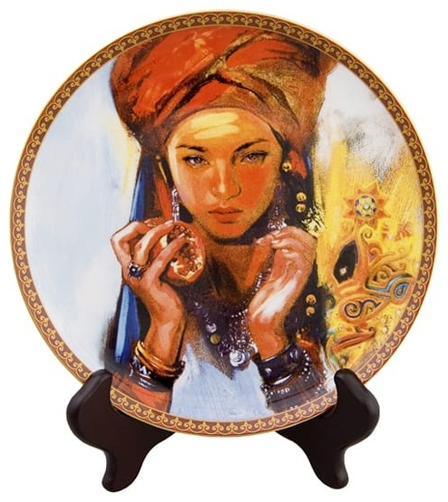 Тарелка EMPIRE OF THE GREAT STEPPE Фариза фарфор, 2 шт