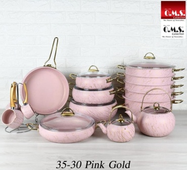O.M.S. Collection смешанный набор 35-30 Pink Gold гранит 23 в 1
