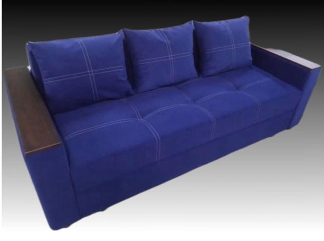 Купить ROOM MEBEL Диван " Klara" диван, обивка ткань, 70x210x80, синий ...