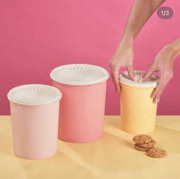 Tupperware набор контейнеров Рп362 3 шт, пластик