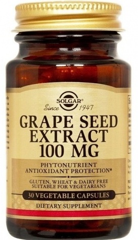 Solgar Grape Seed Extract 100 mg капсулы 30 шт