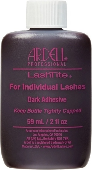 Ardell Lash Tite Adhesive Clear Dark Клей для пучковых ресниц чёрный 59 мл