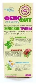 Фемофит женские травы гель 150 мл