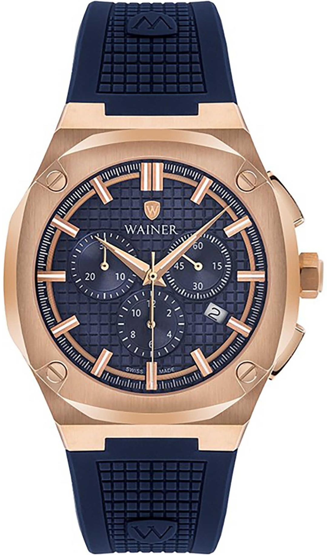 Кварцевые WAINER WA.10200-E сталь