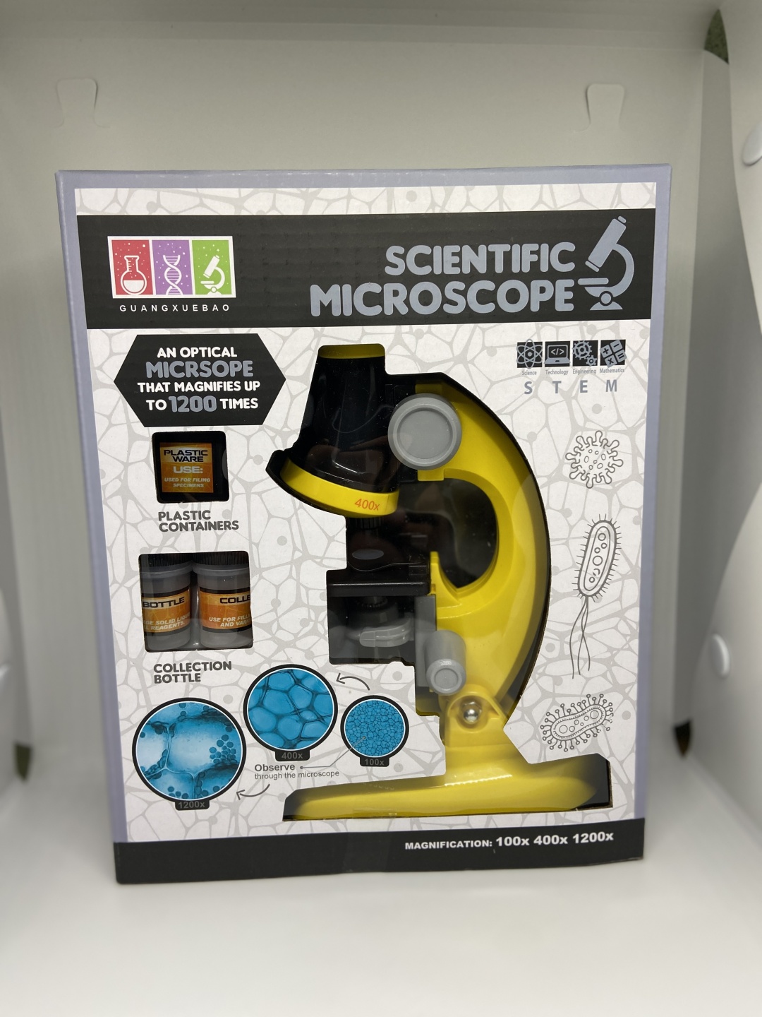 Наблюдение STEM Микроскоп Micro 400