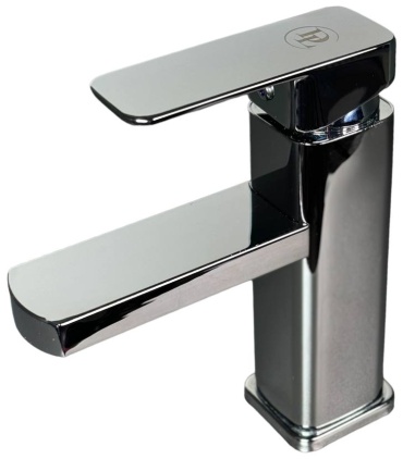 Смеситель DLX BS037C, латунь, цвет хром