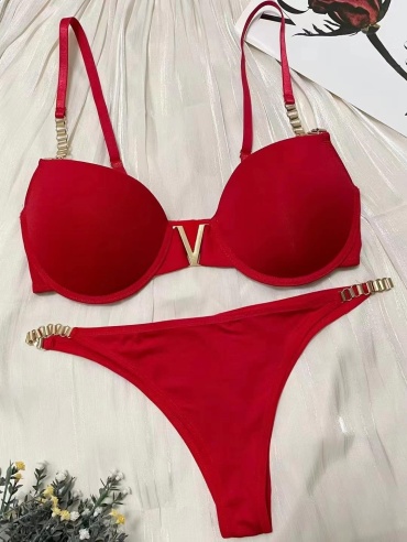 Комплект нижнего белья UP Skirt красный