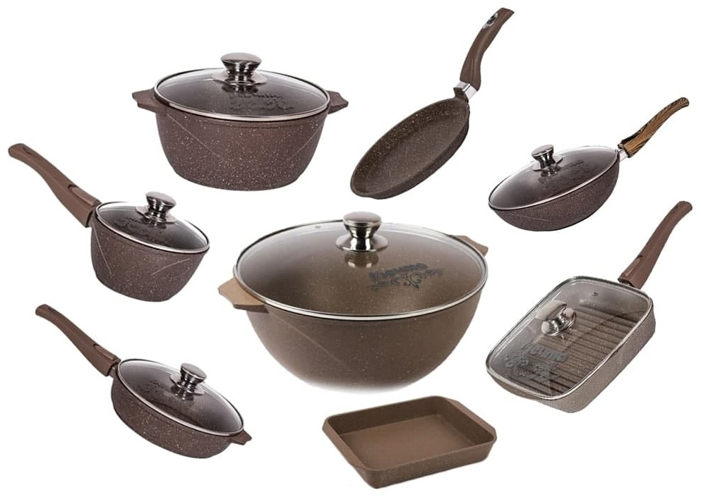 Мечта смешанный набор Granit Brown 111127 алюминий 14 в 1
