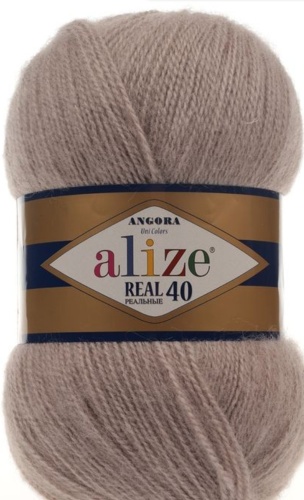 Моток Alize ANGORA REAL 40 541 норка норка 480 м 100 г