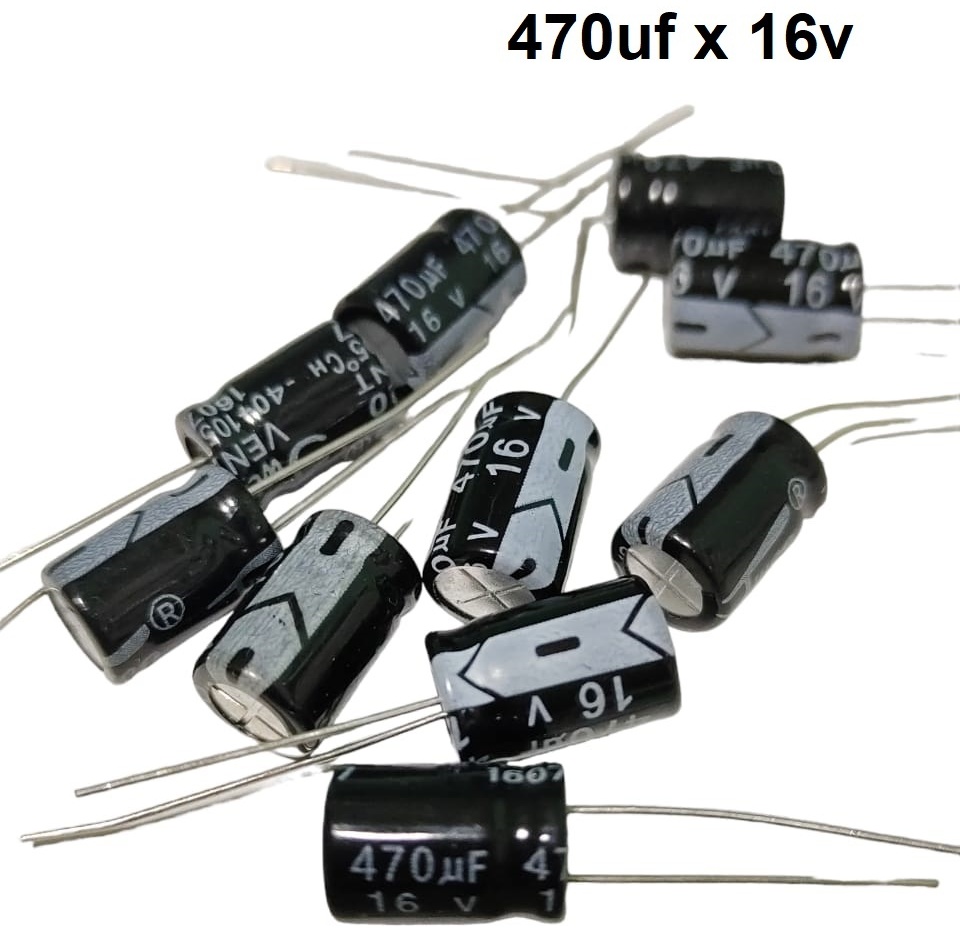 Купить Конденсатор 470uf 16v 10 шт, для станков в кредит в Алматы ...