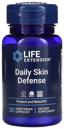 Life Extension БАД Daily Skin Defense 30 капсул