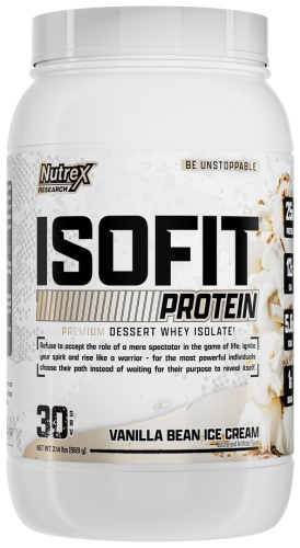 Nutrex Research Nutrex isofit protein 970g ванильное мороженое ваниль 970 г