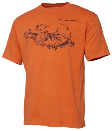 Футболка Savage Gear Cannibal Ink Orange S