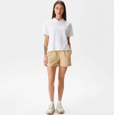 Бермуды LACOSTE бежевый