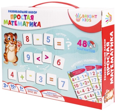 Магнитная игра BRIGHT KIDS Простая математика