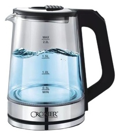 Электрочайник Cronier CR-1504 прозрачный