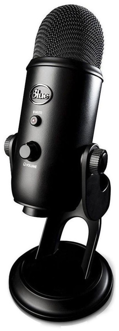 Купить Микрофон Blue Yeti черный в Алматы – Магазин на Kaspi.kz