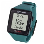 Фитнес-браслет Sigma iD.LIFE черно-зеленый