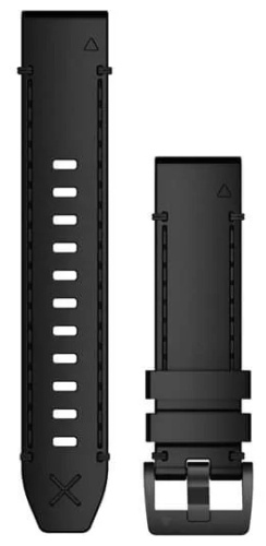 Ремешок Garmin для Garmin MARQ черный, серебристый