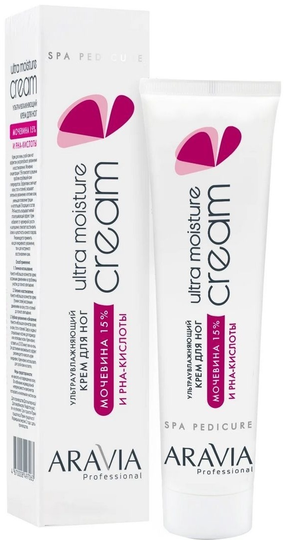 Купить ARAVIA Professional Ultra Moisture крем для ног 100 мл в Алматы ...