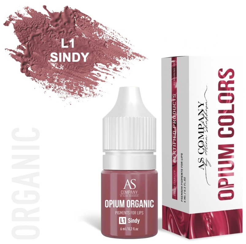 AS COMPANY As Company пигмент L1 Sindy Organic 6 мл