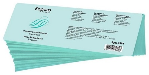 Kapous Professional 2991 бандаж (полоска) для депиляции спанлейс
