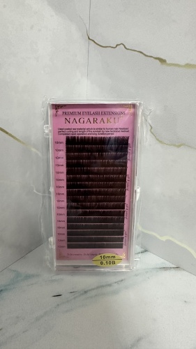 NAGARAKU единичные B 0.10 мм коричневый 10 мм