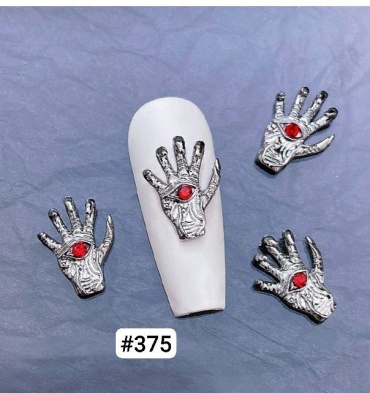 LOVE NAILS объемные фигуры Металлические фигуры для ногтей 1 шт №375 1 шт