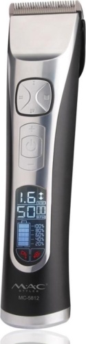 M.A.C машинка для стрижки MC-5812 черный, серебряный