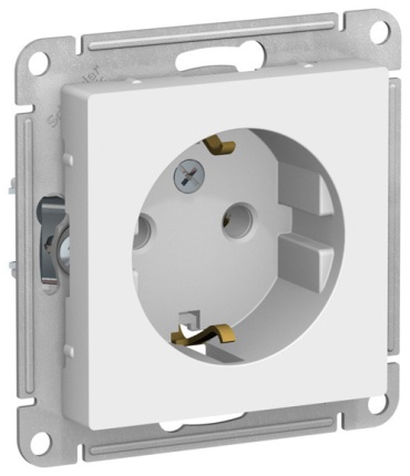 Розетка Schneider Electric AtlasDesign, белый