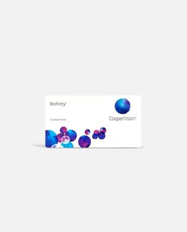 Контактные линзы CooperVision Biofinity -12 кривизна 8.6 на месяц 3 шт